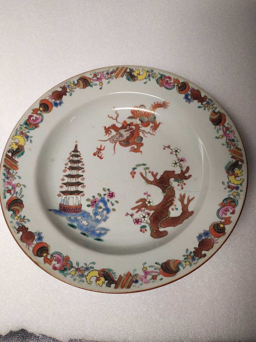 China 18th Century – Porcelain Plates.-photo-4