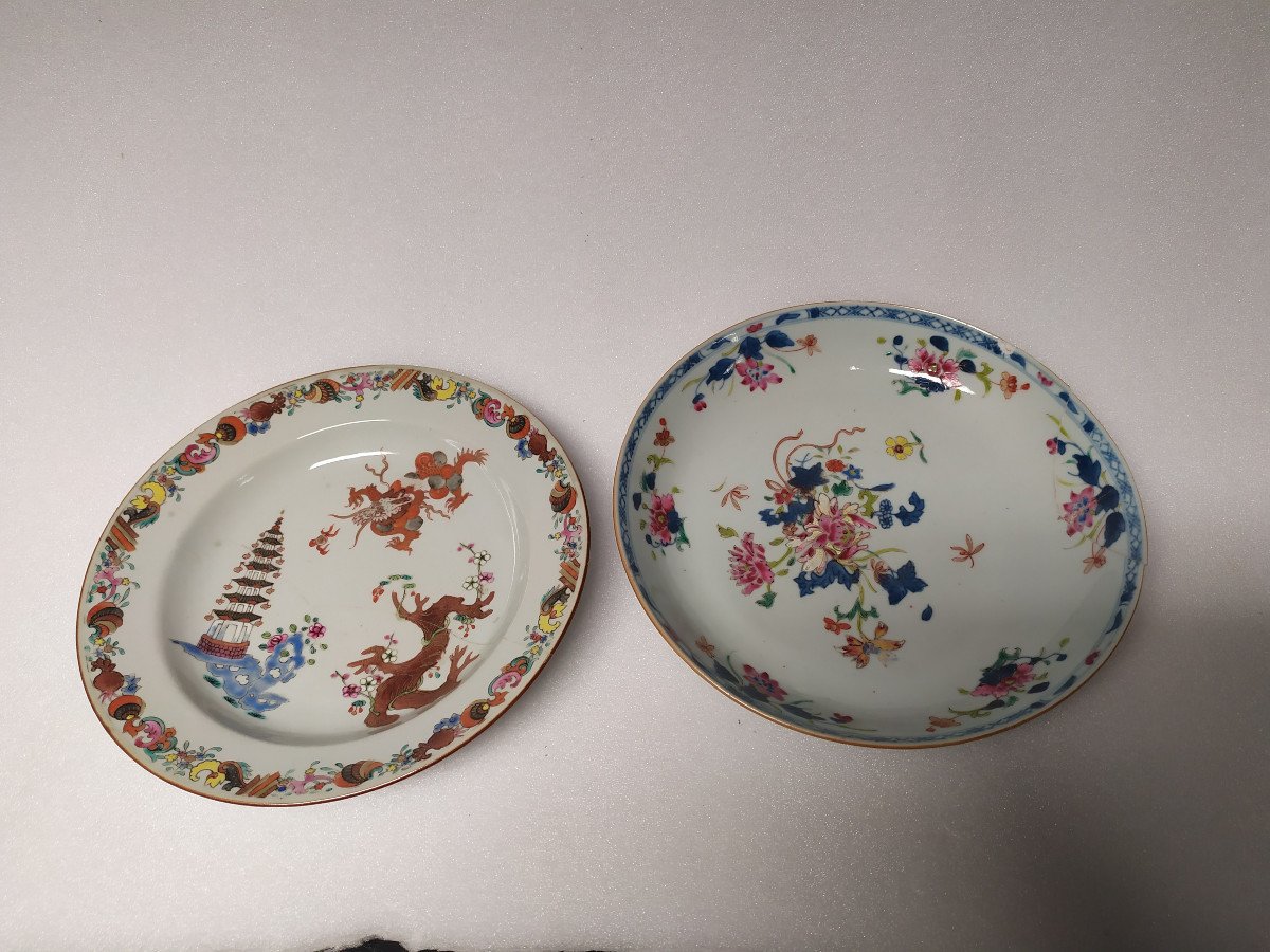 China 18th Century – Porcelain Plates.-photo-3