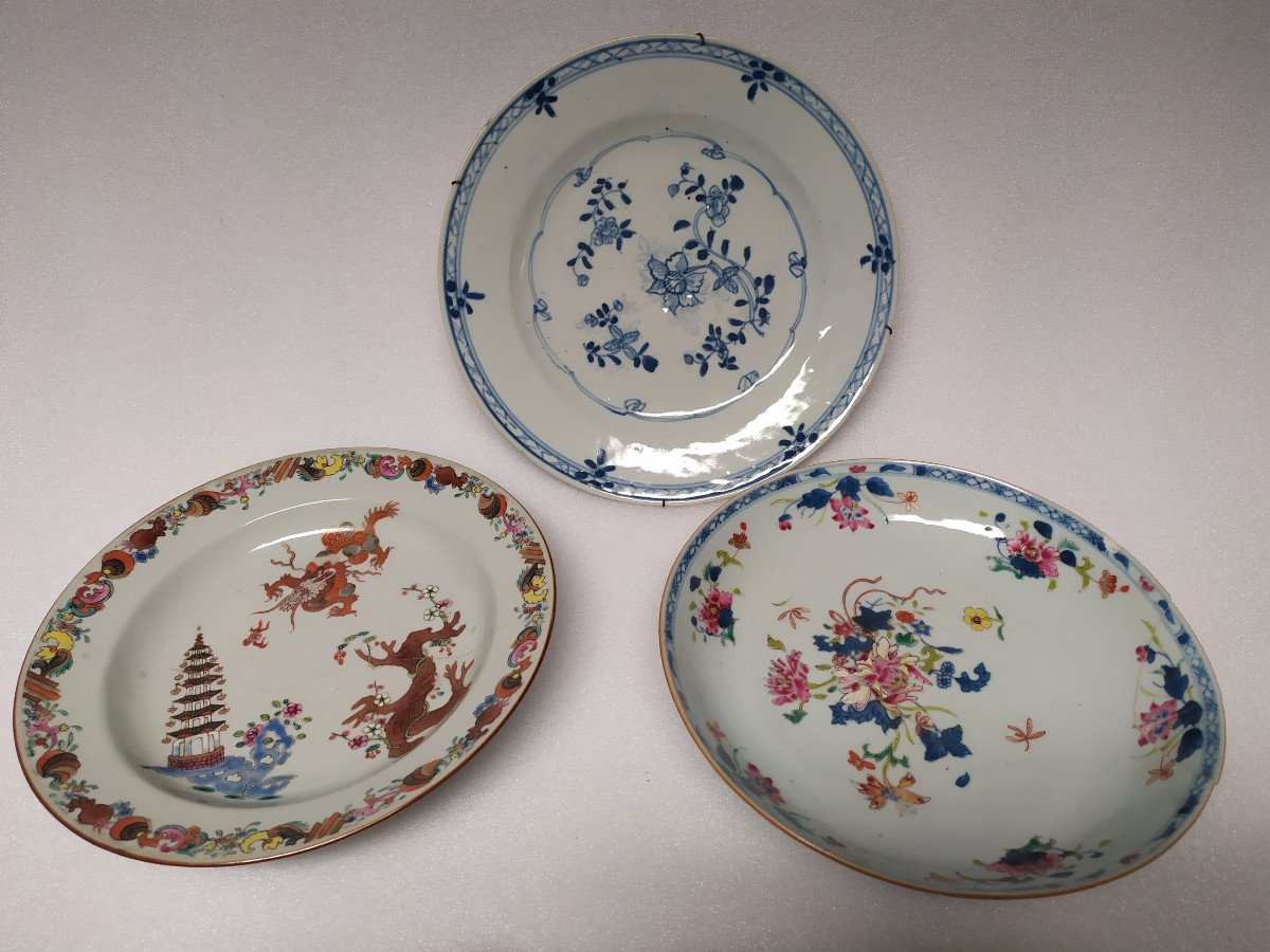 China 18th Century – Porcelain Plates.