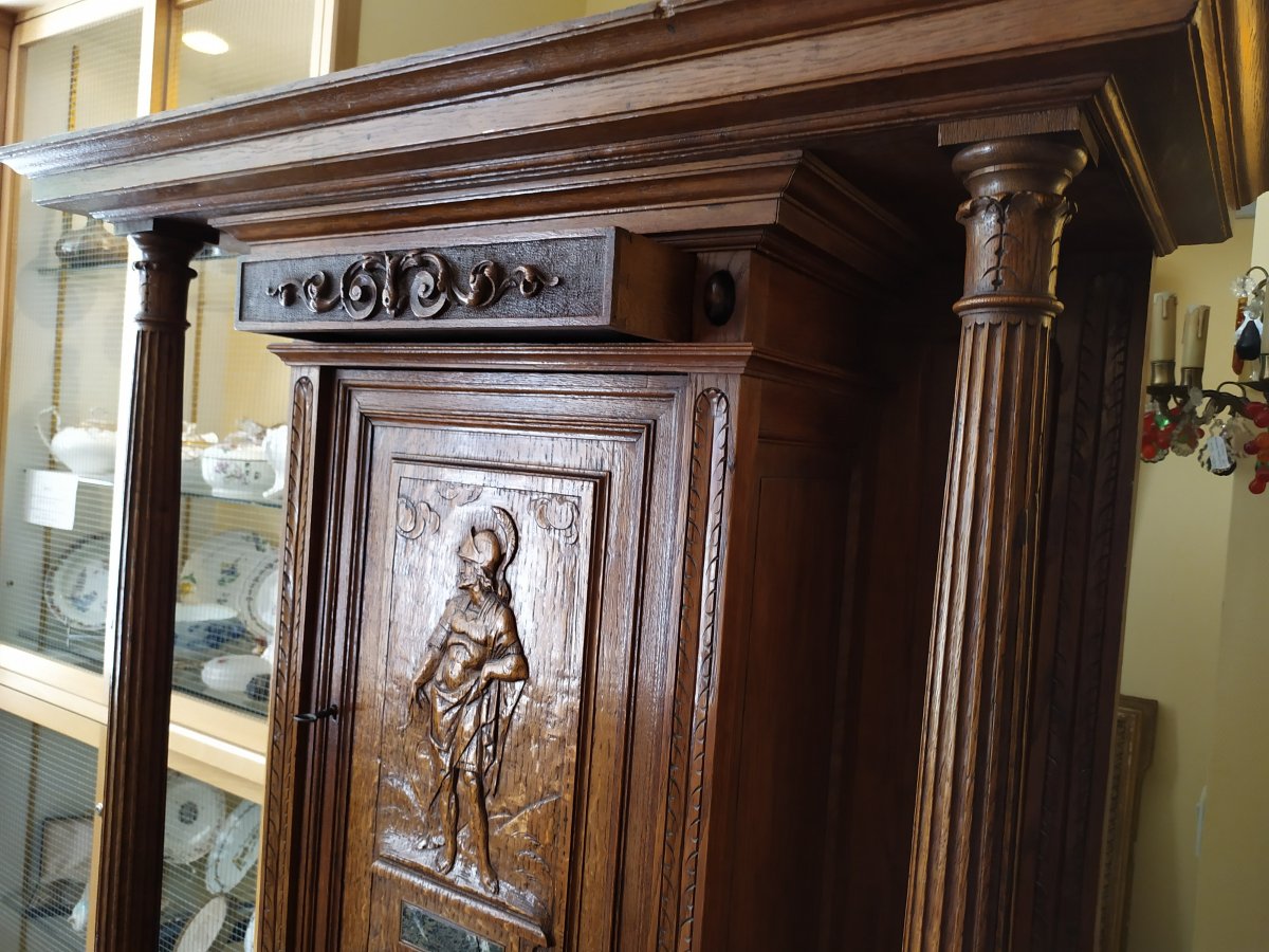 Renaissance Style Cabinet - 19th Century.-photo-3