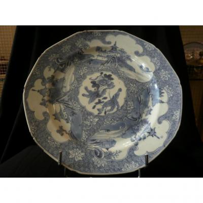 Plat En Porcelaine De Chine - XVIIIème