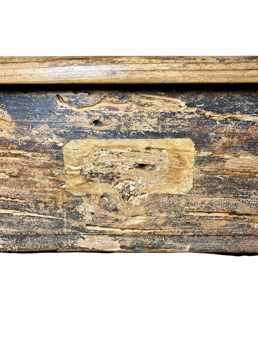 17th Century -  Poplar Wood Cassina From A Monastery -photo-5