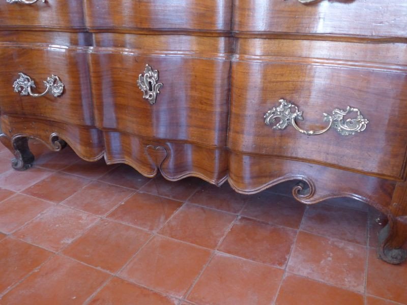 18th Century Provencal Walnut Commode-photo-1