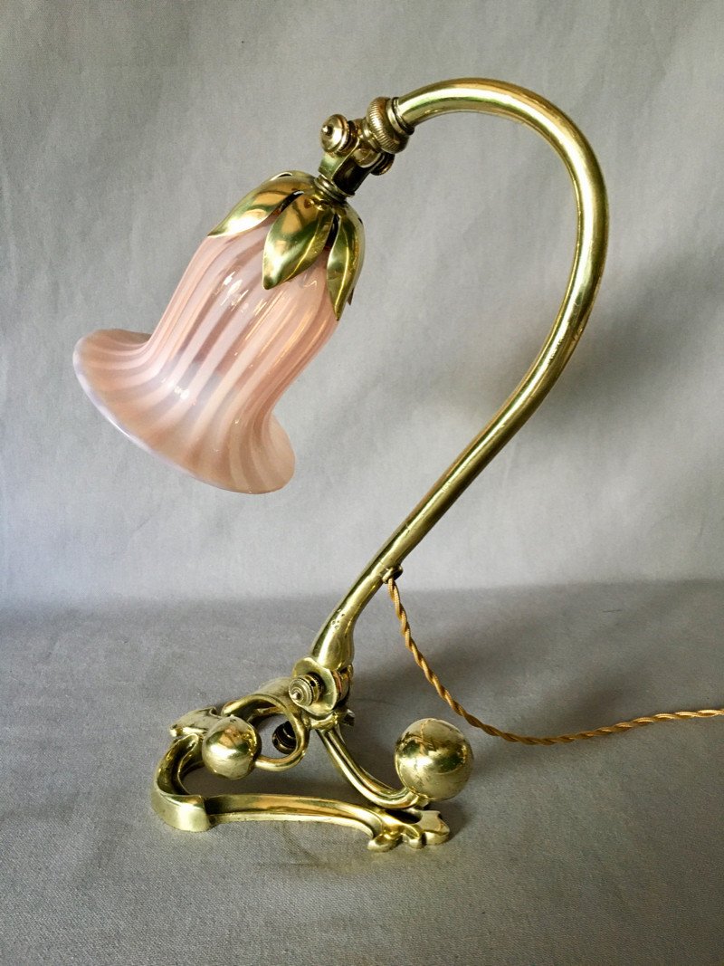 Lampe / Applique  Art Nouveau Dans Le Goût De Benson-photo-2