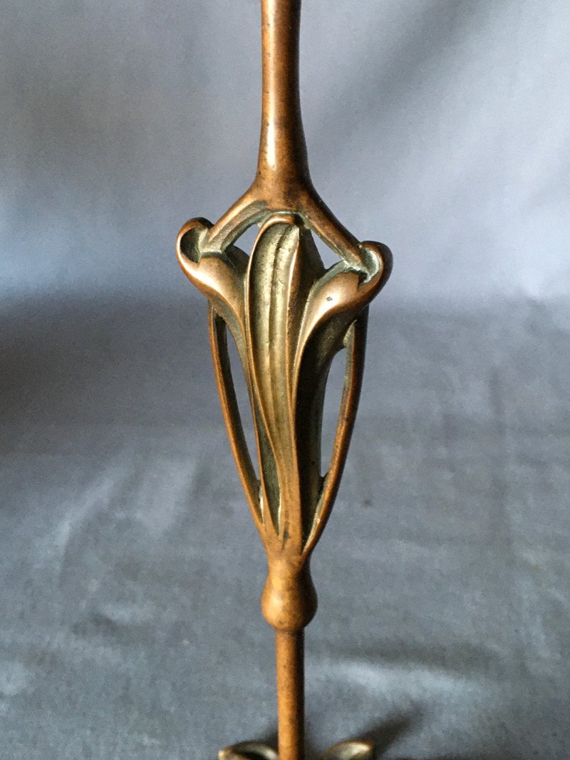 Art Nouveau Candle Holder-photo-4