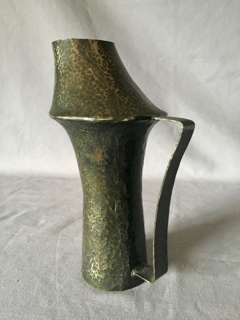 Hammered Iron Pitcher-photo-2