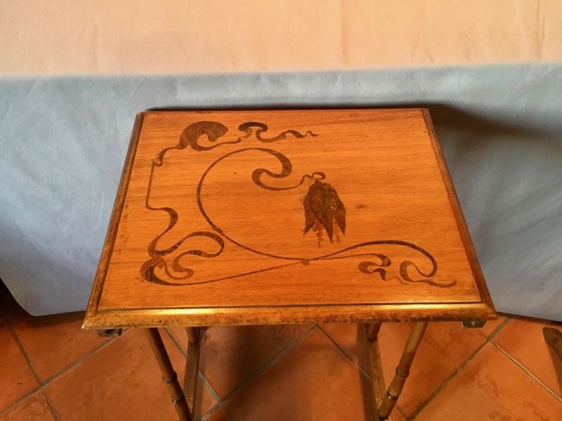 Art Nouveau Nesting Tables-photo-2