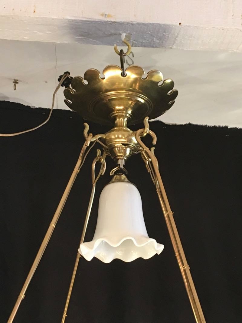 19th Century French Ceiling Light-photo-1