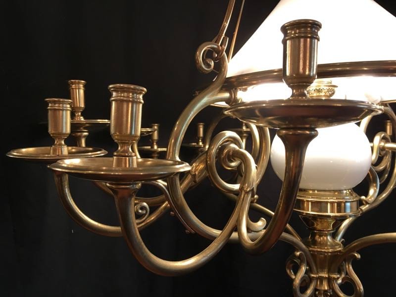 19th Century French Ceiling Light-photo-4