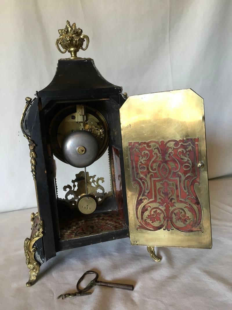 Napoleon III Boulle Style Clock-photo-1