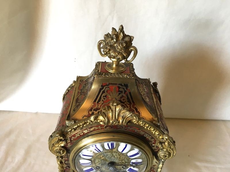 Napoleon III Boulle Style Clock-photo-3