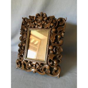 Carved Solid Wood Easel Frame