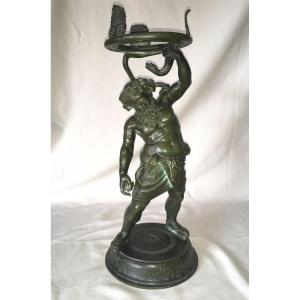 Silene Bronze 19th Century After Antique