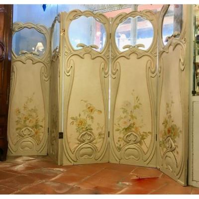 Large Screen Art Nouveau Style Hector Guimard