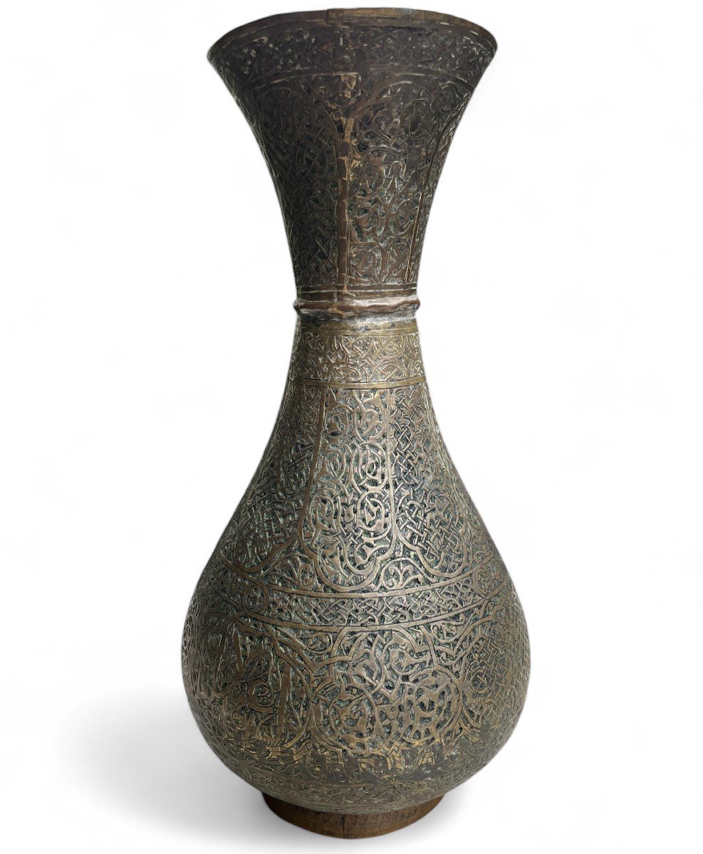 Ottoman Tombac Vase-photo-3