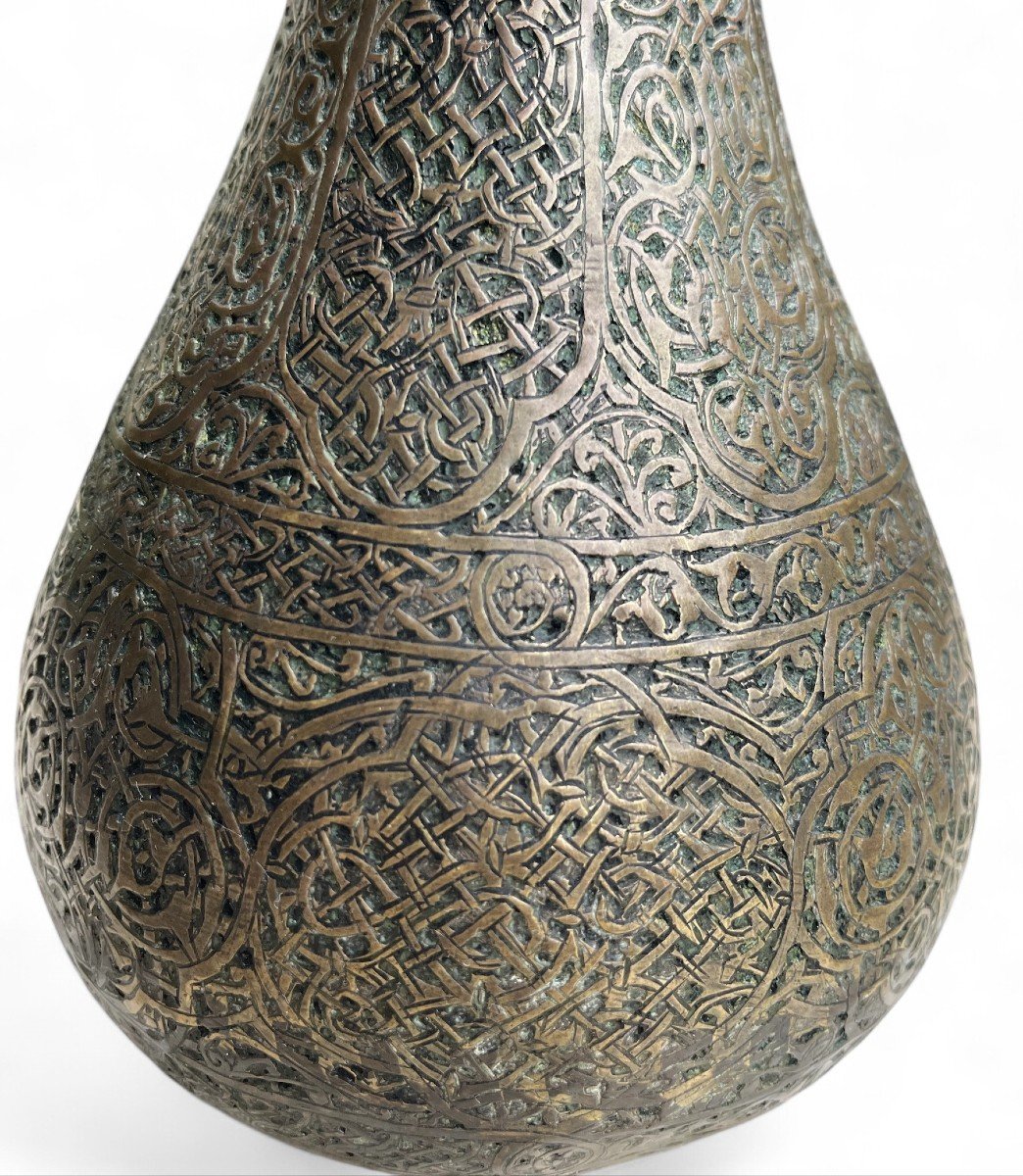 Ottoman Tombac Vase-photo-4