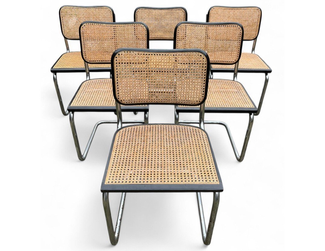 Suite De 6 Chaises Par Marcel Breuer