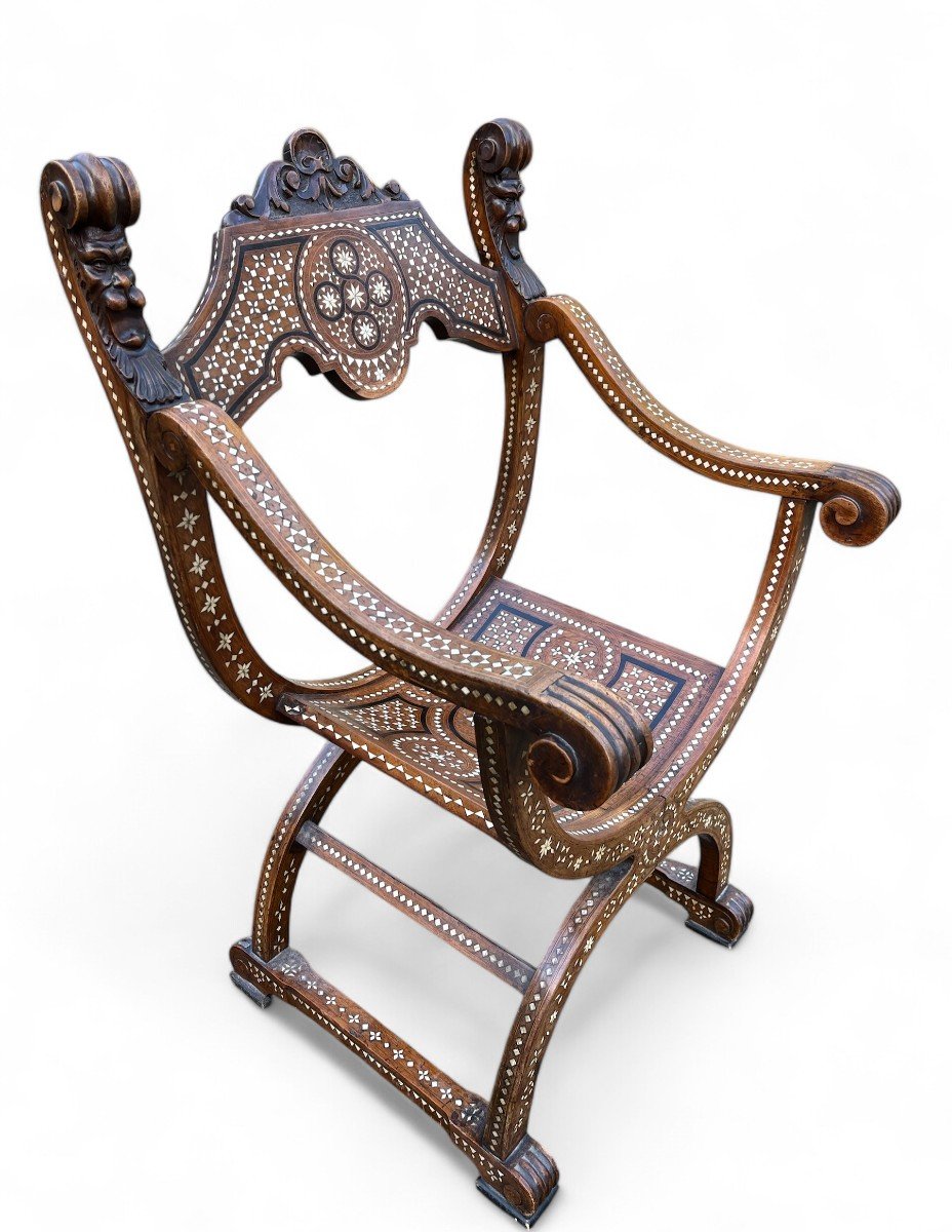 Curule Armchair-photo-3