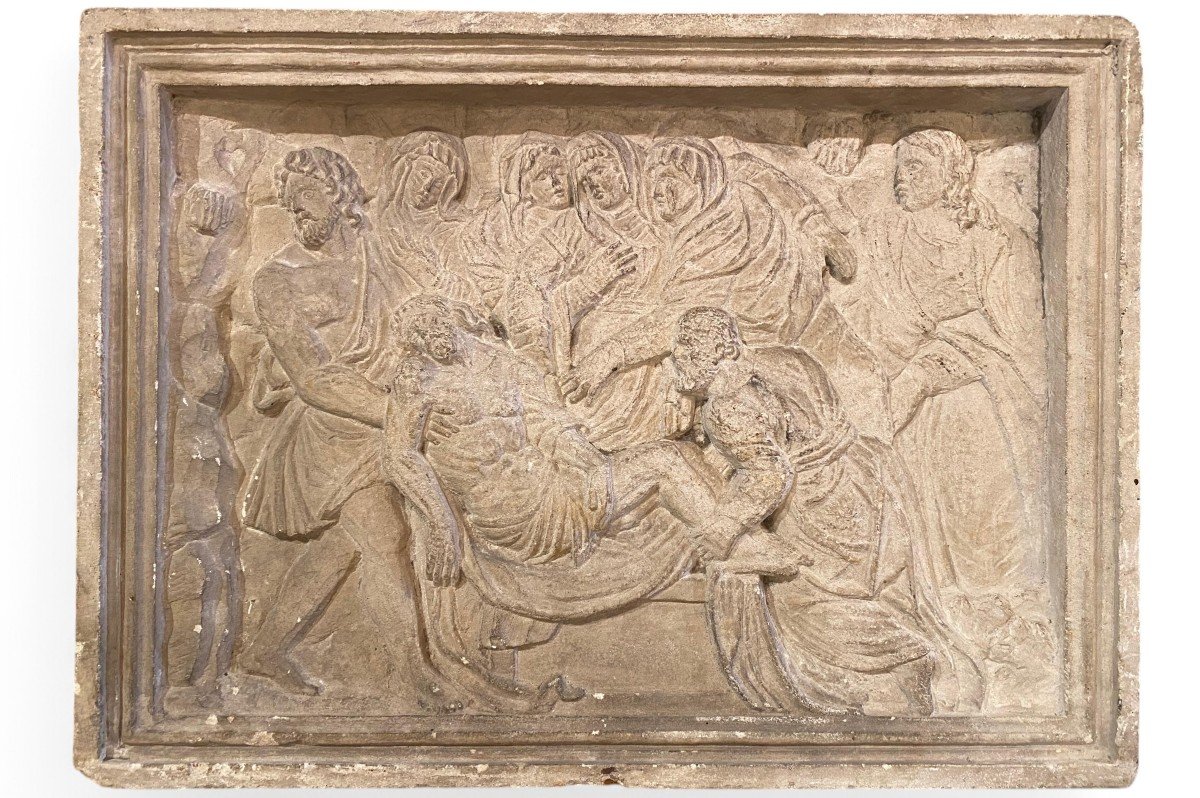 Bas Relief In Stone