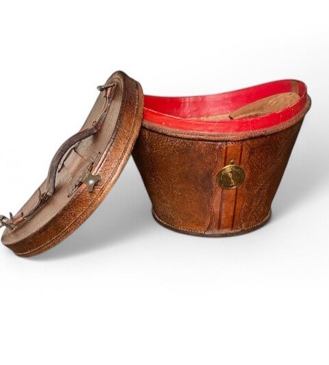 Leather Hat Box-photo-2