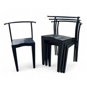 4 Chairs By Philippe Starck