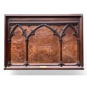 Decorative Leather Panel