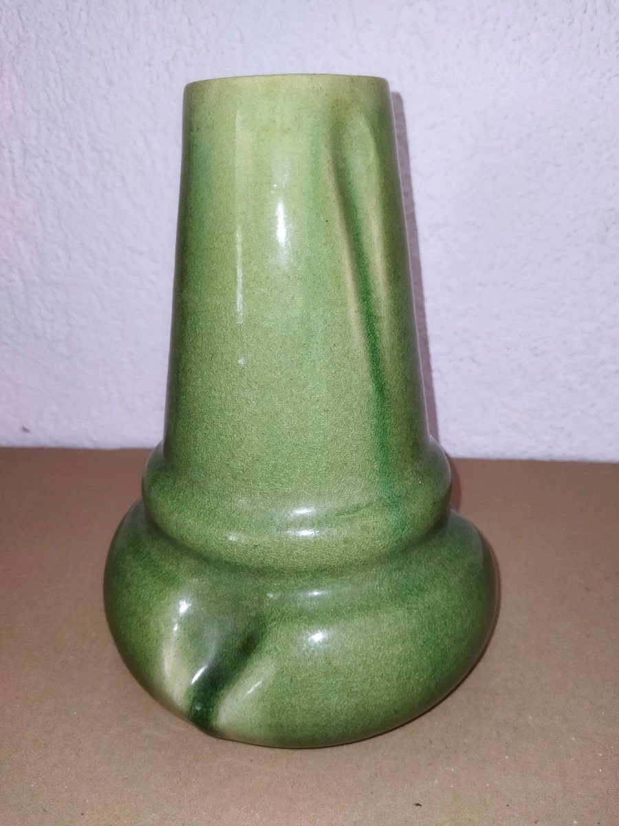 Massier Golfe-juan Vallauris Art Deco Collectible Vase