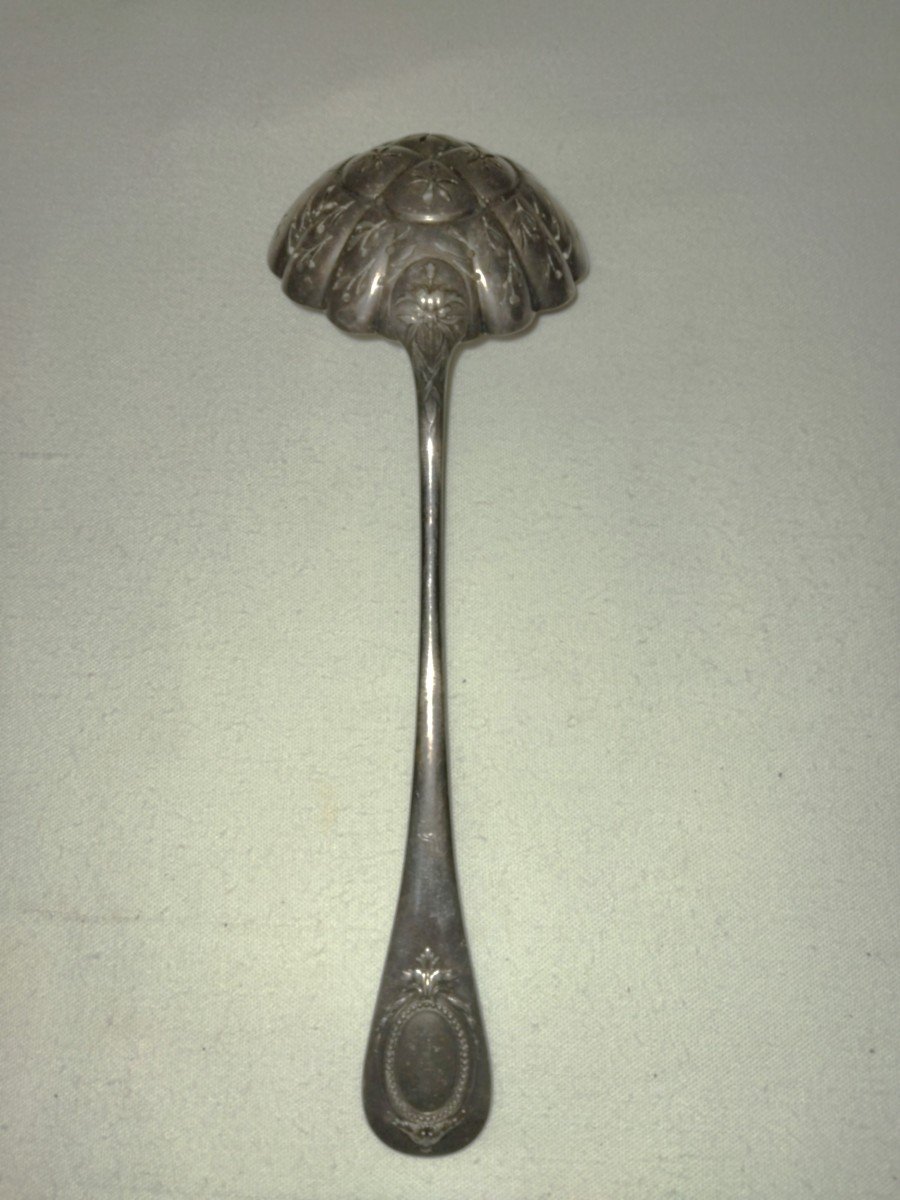 Christofle Antique Sprinkling Spoon-photo-4