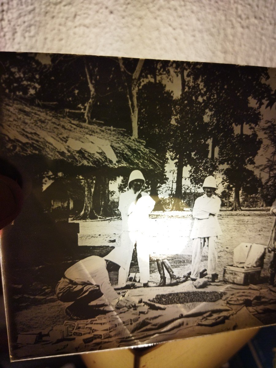 Old Glass Plate Animated Photo Africa Colonialism -photo-2