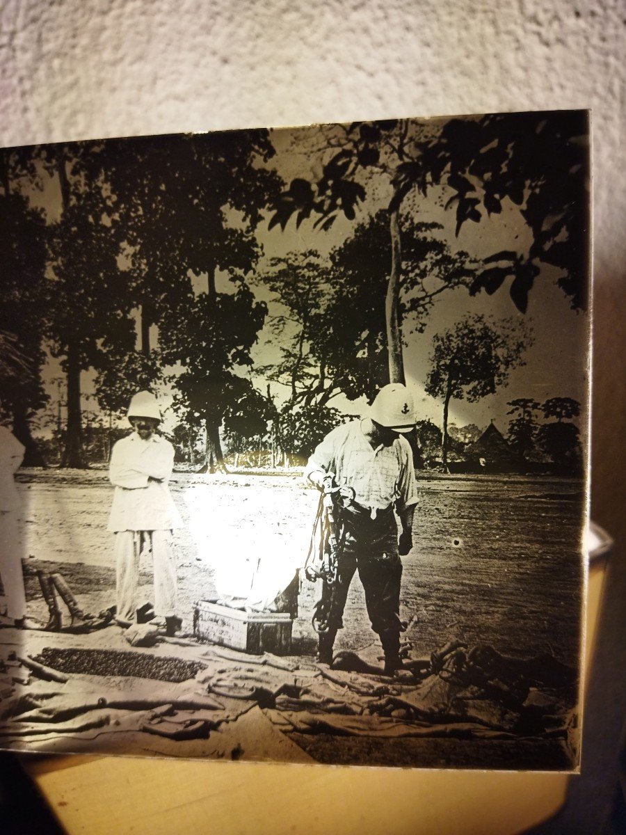 Old Glass Plate Animated Photo Africa Colonialism -photo-3