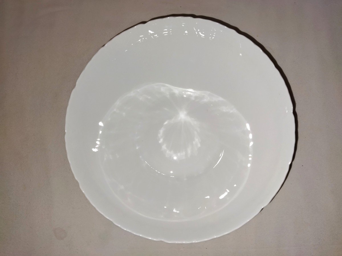 LIMOGES  Jammet-Seignolles "Vénus" Saladier Rond En Porcelaine 23,5cms-photo-2