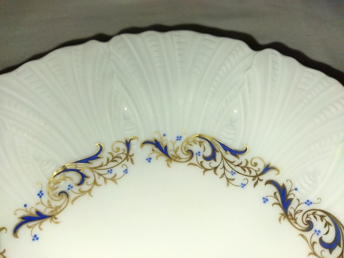 Limoges Jammet-seignolles "venus" Oval Porcelain Serving Dish 35.5cms-photo-2