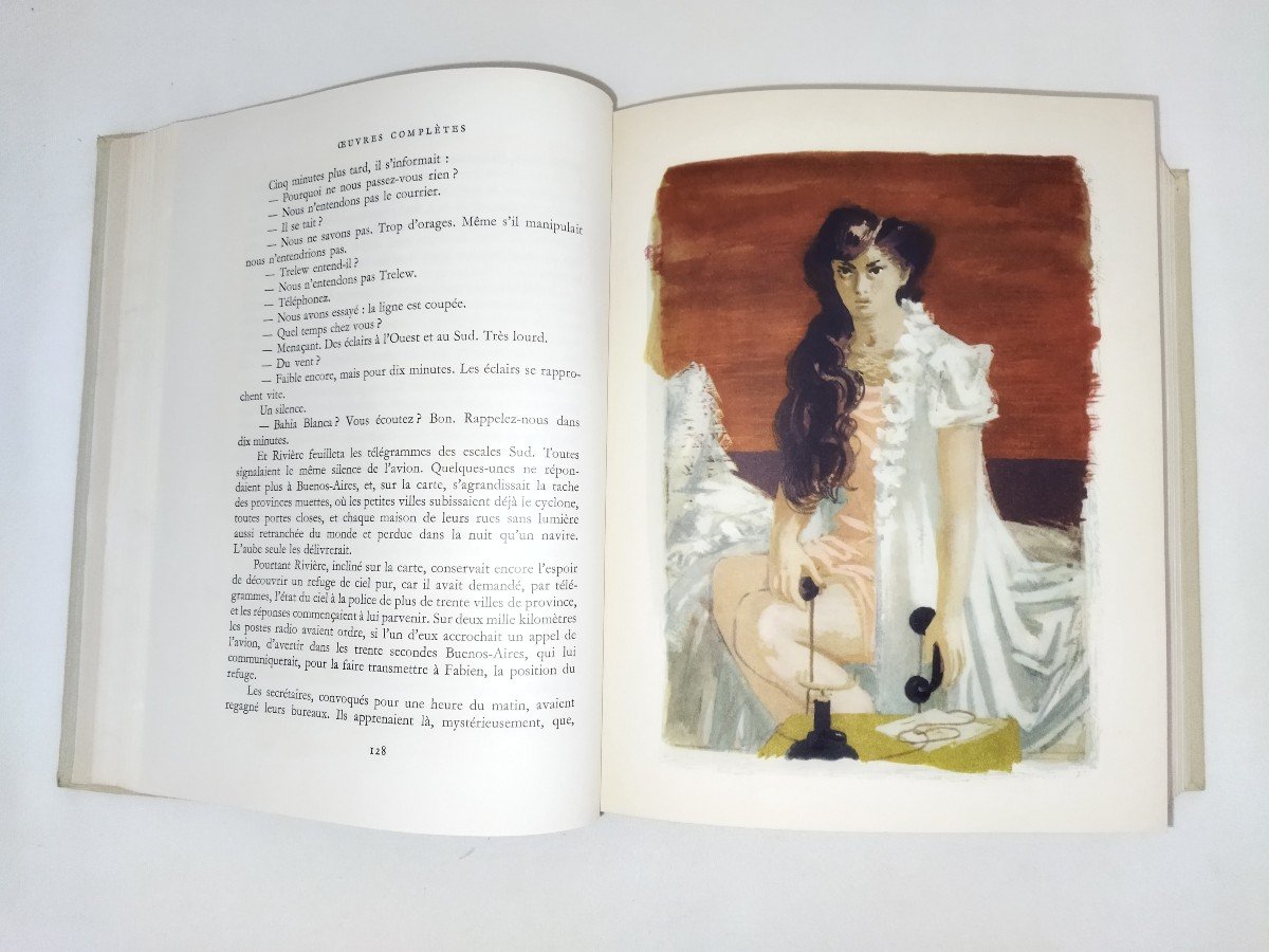 "complete Works" Curiosa Collector's Book Saint-exupéry Illustrations Brayer N°10759-photo-2