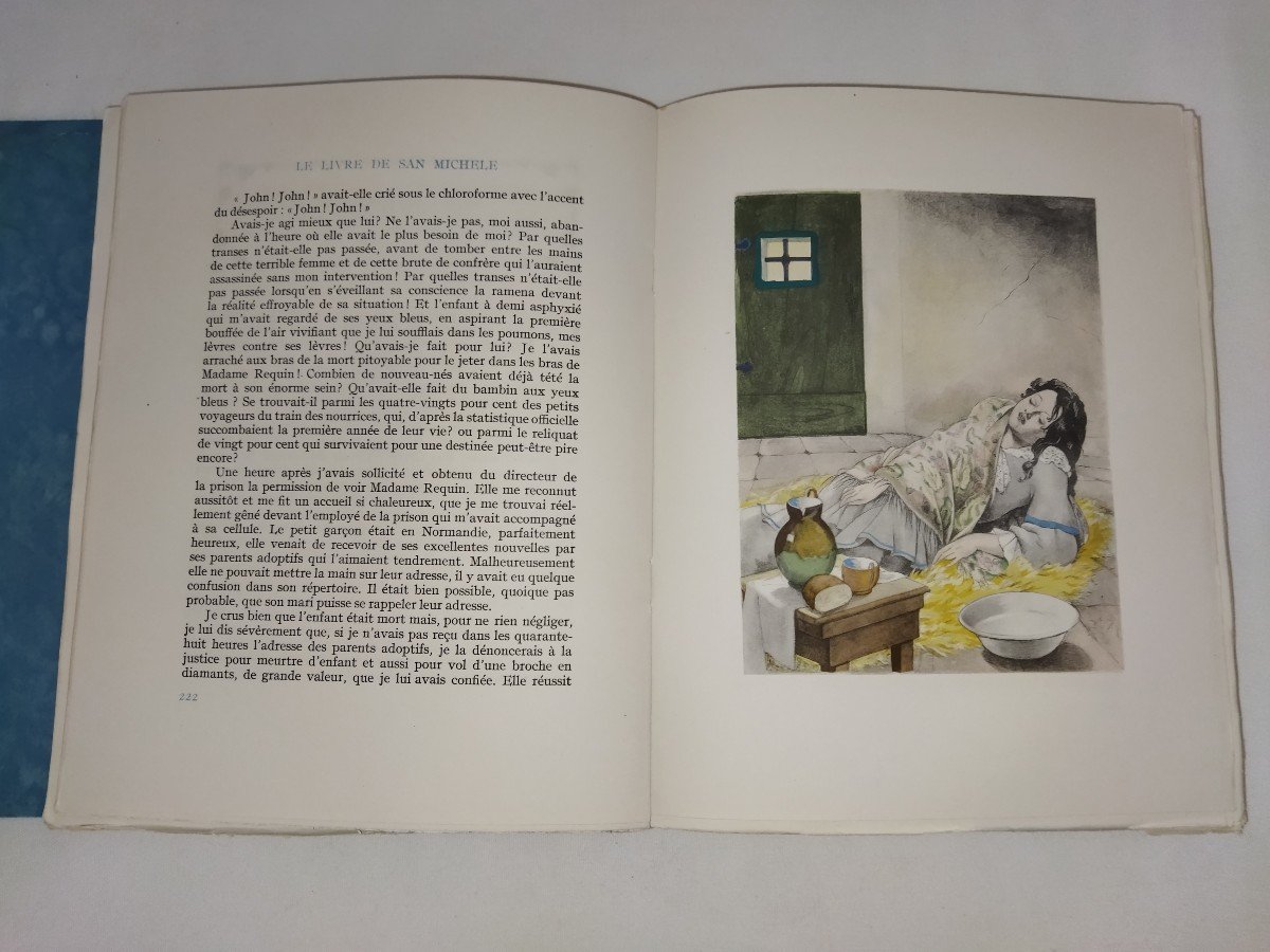 "the Book Of San Michele" Curious Collection Book Munthe Illustrations Brunelleschi No. 915-photo-3