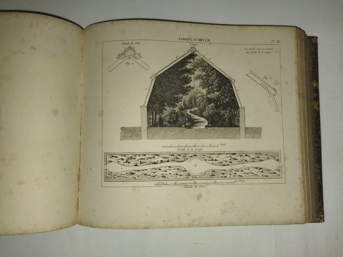 Treatise On Garden Ornaments And Composition 161 Plates Audot 1839-photo-6