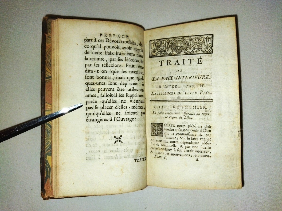 "treaty Of Internal Peace" Amboise De Lombez 1757 Original Edition Collection-photo-1