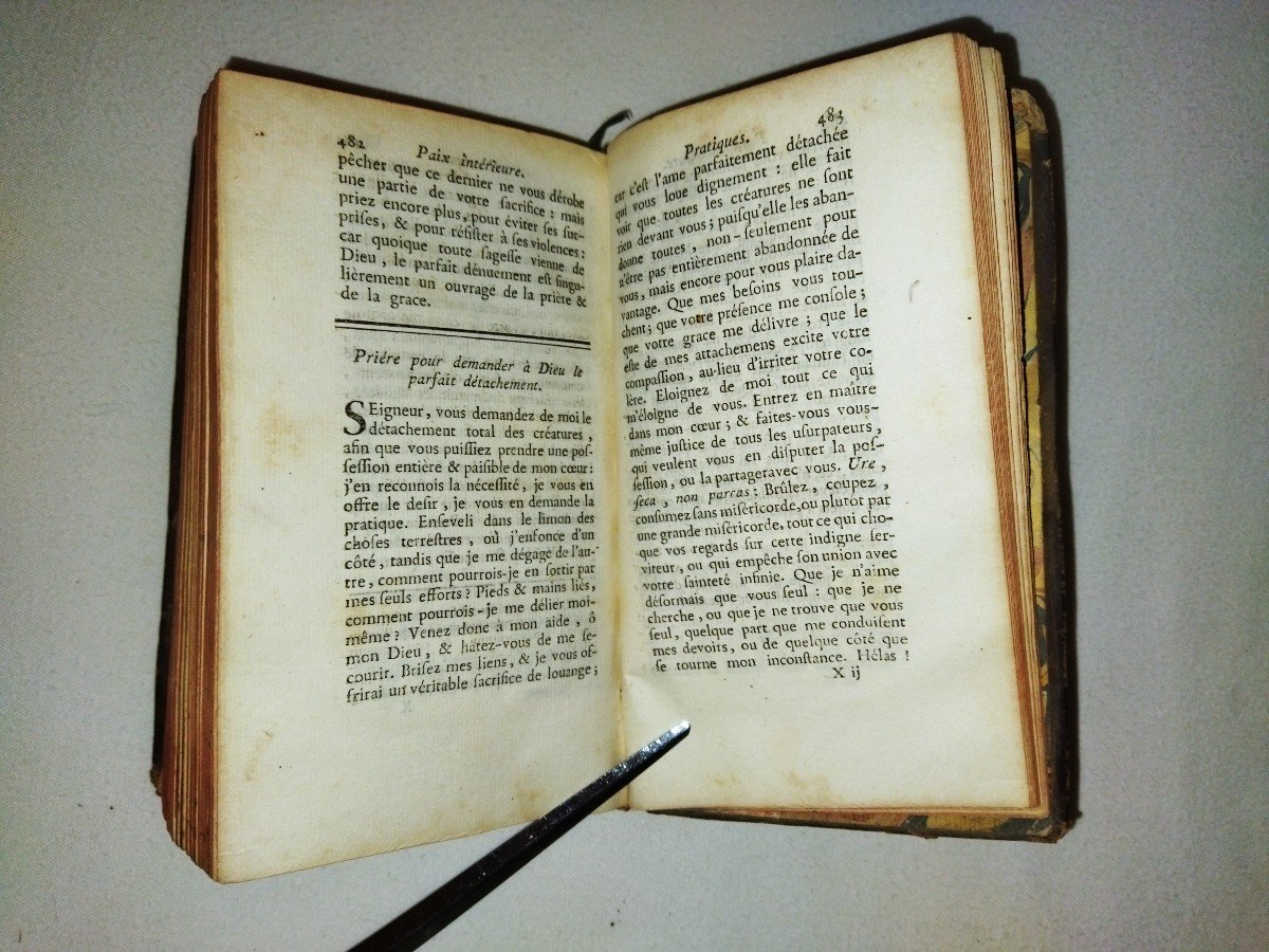 "treaty Of Internal Peace" Amboise De Lombez 1757 Original Edition Collection-photo-4