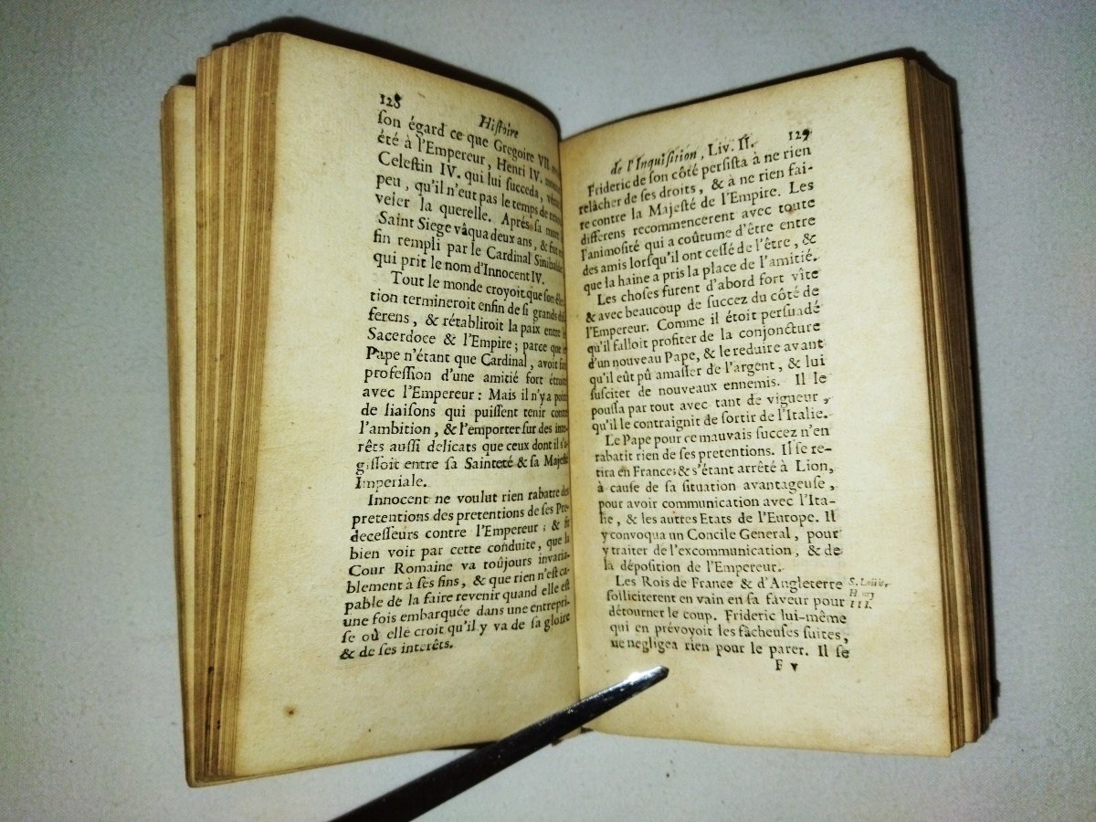 "history Of The Inquisition And Its Origin" Jacques Marsollier 1693 Original Edition Collection-photo-2