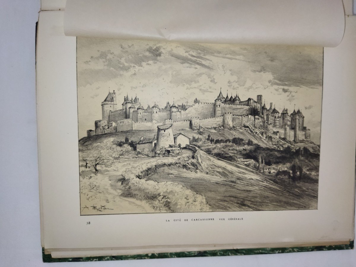 ROBIDA "La Vieille France" LA PROVENCE Dessins Lithographies Collection-photo-4