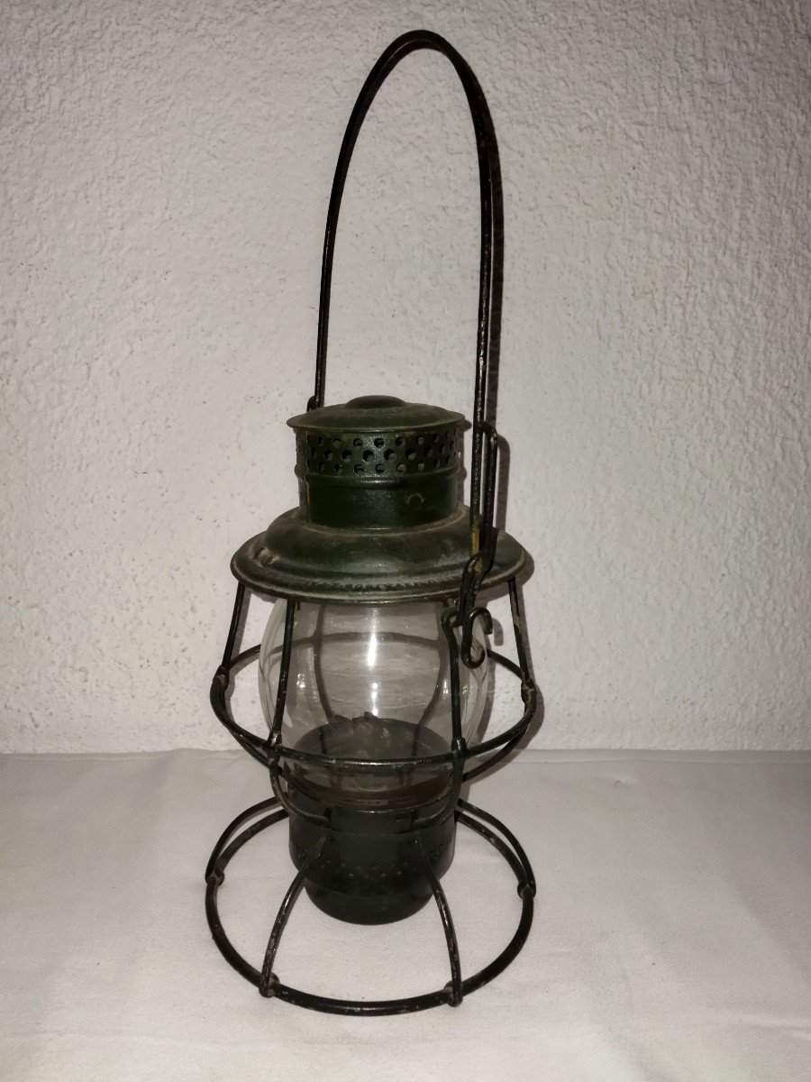 Adlake Antique Railroad Track Lantern Made In Usa-photo-4