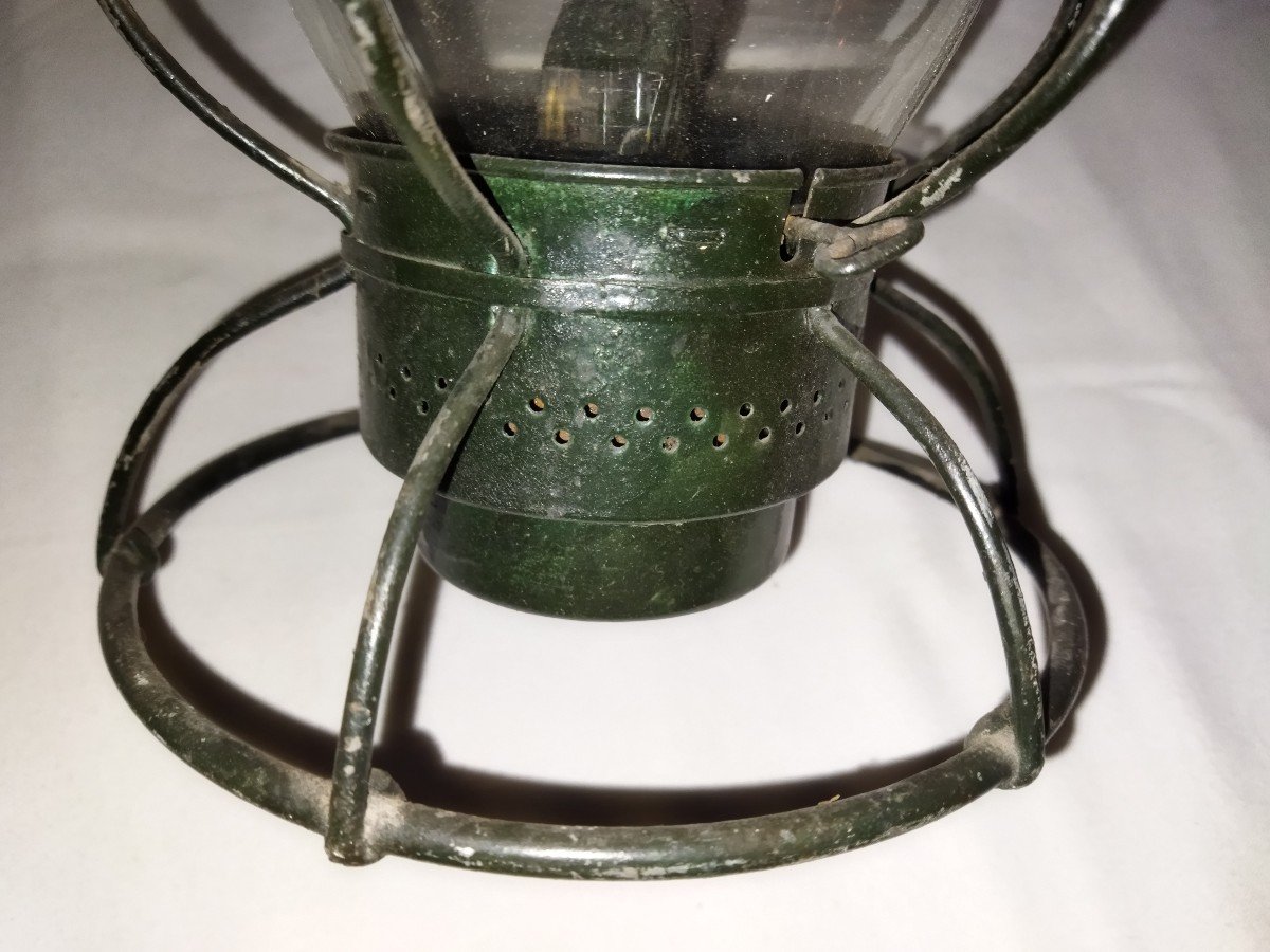 Adlake Antique Railroad Track Lantern Made In Usa-photo-4