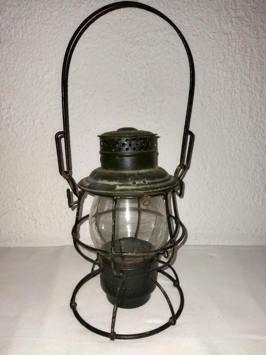 Adlake Antique Railroad Track Lantern Made In Usa