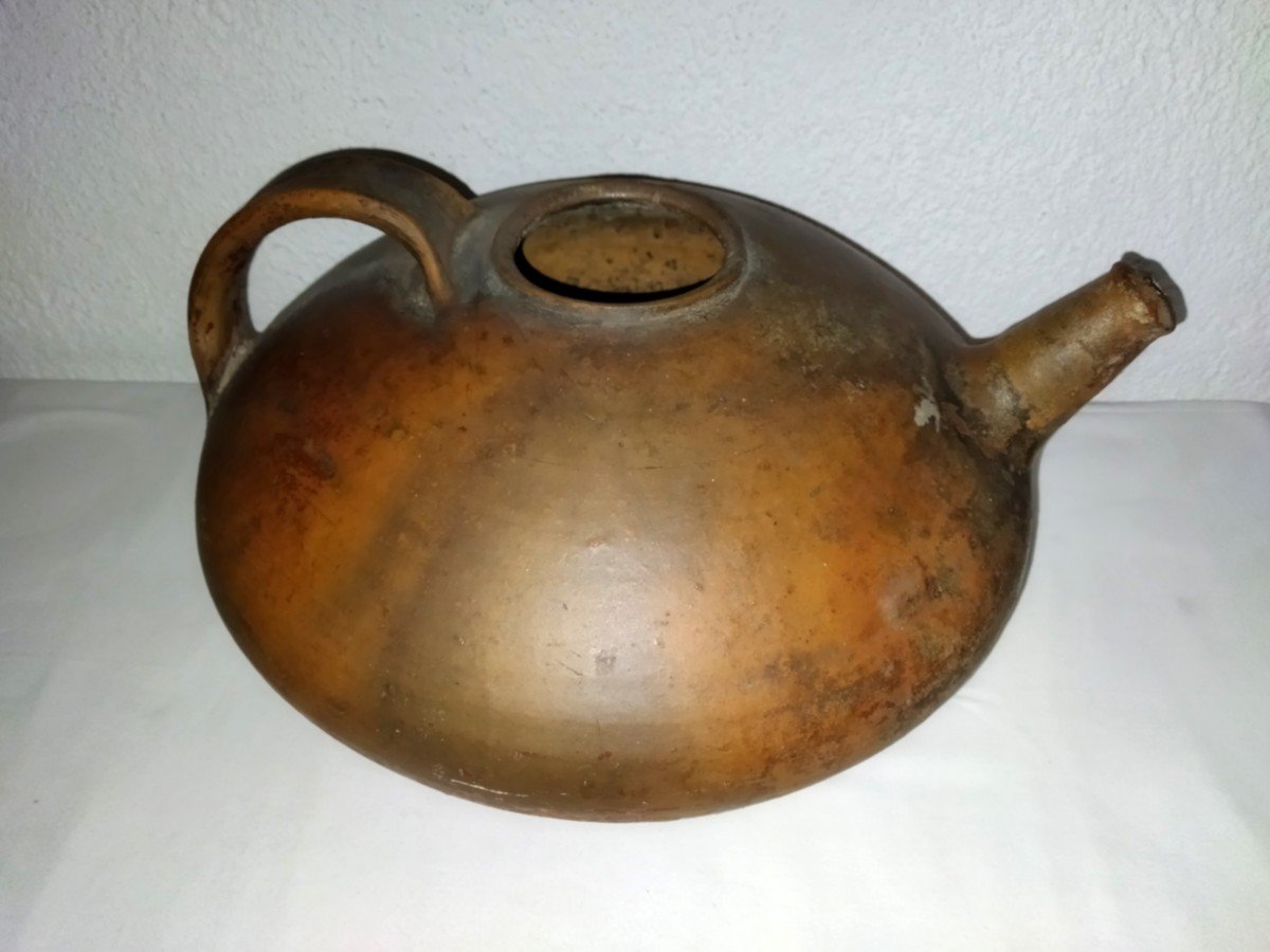 Pegarra Antique Terracotta Jug Southwest Collection-photo-2