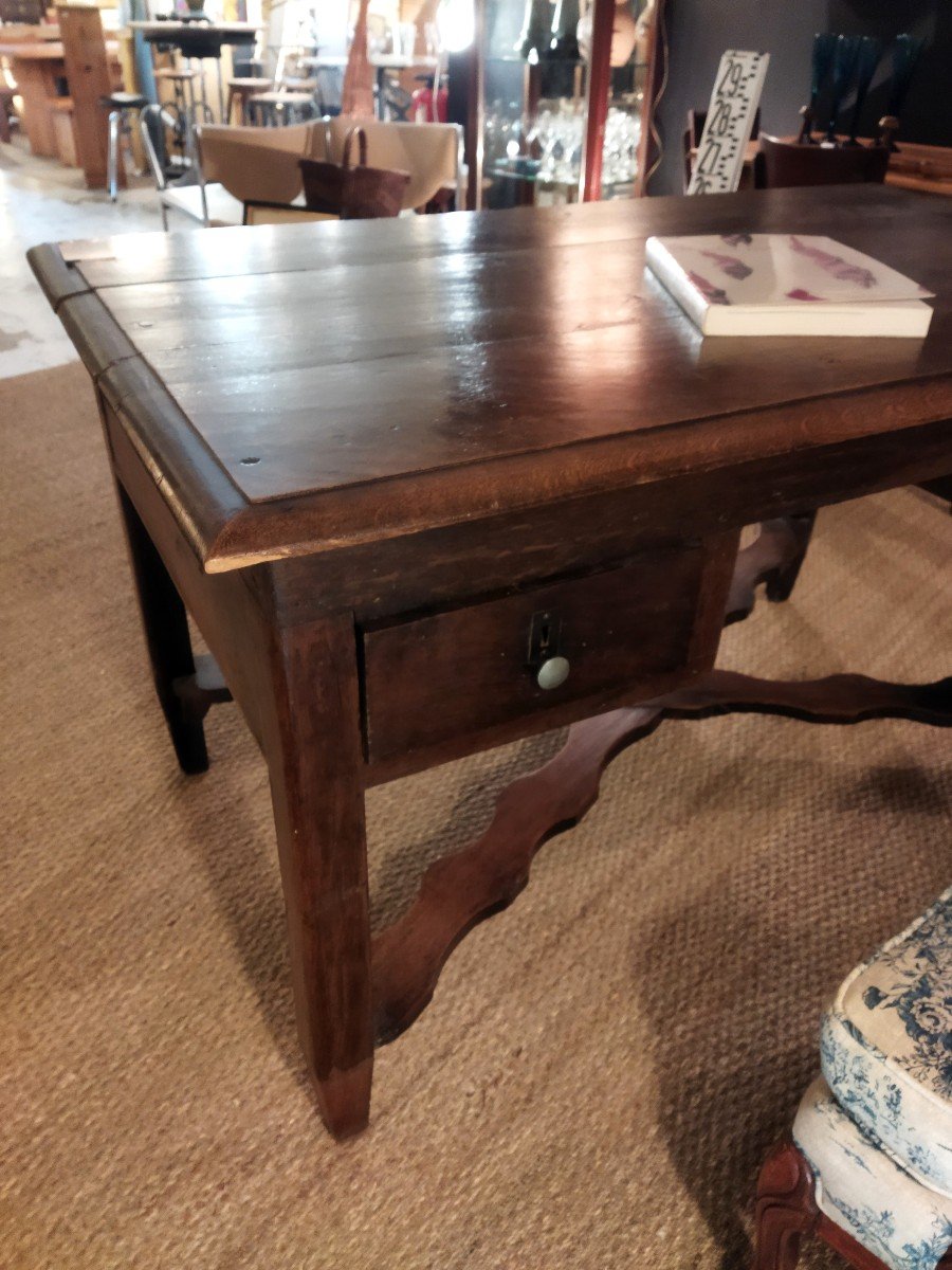 Antique Solid Wood Archivist Desk-photo-1