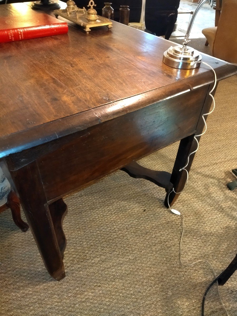 Antique Solid Wood Archivist Desk-photo-3