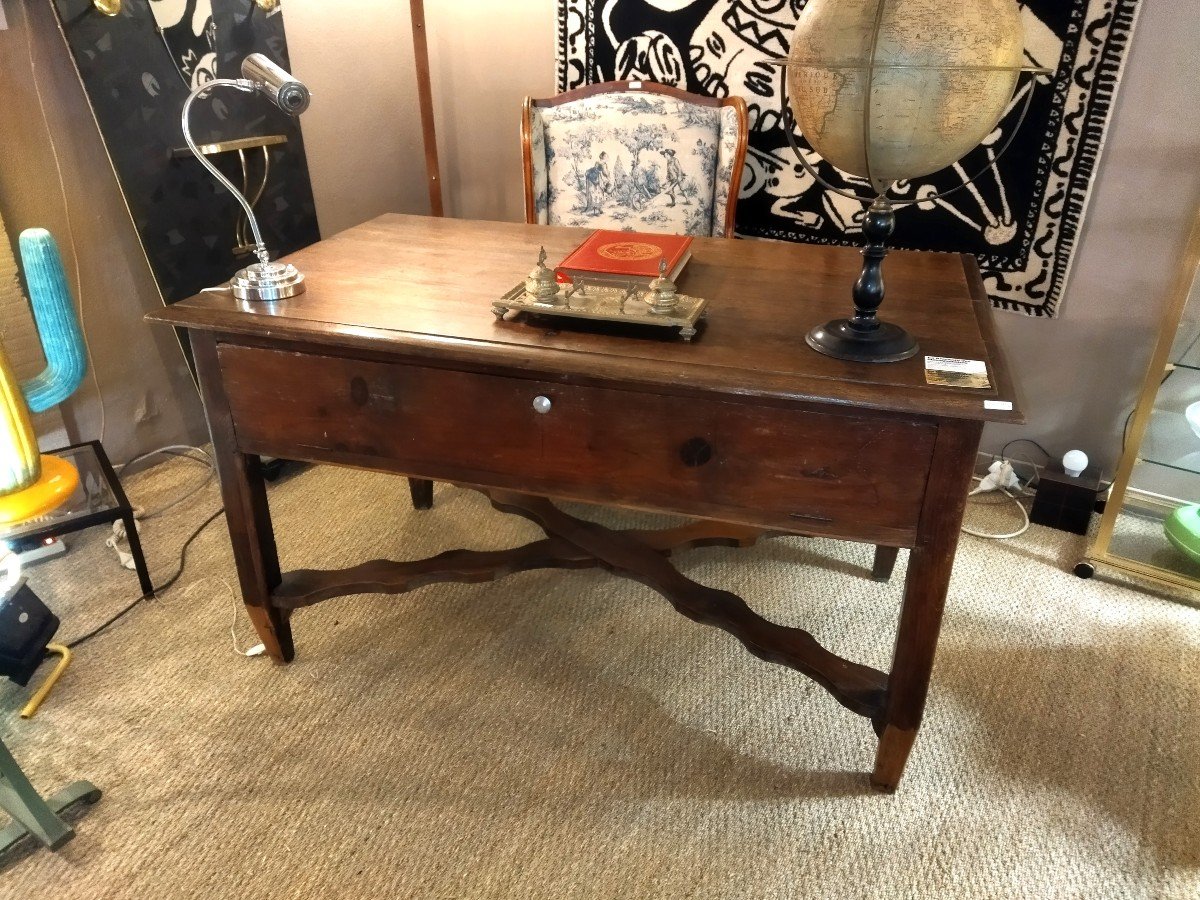 Antique Solid Wood Archivist Desk