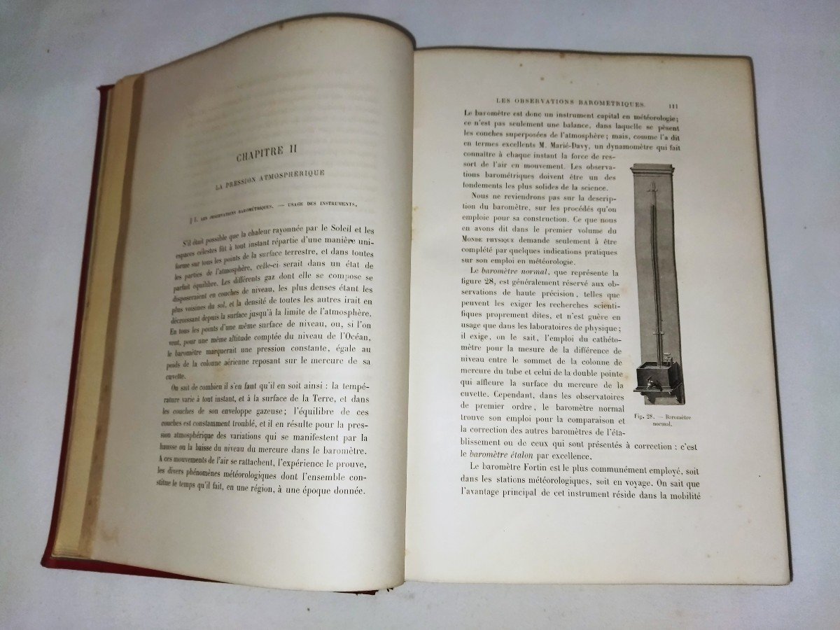 LA MÉTÉOROLOGIE par Amédée GUILLEMIN  Le Monde Physique Illustré 1885-photo-1