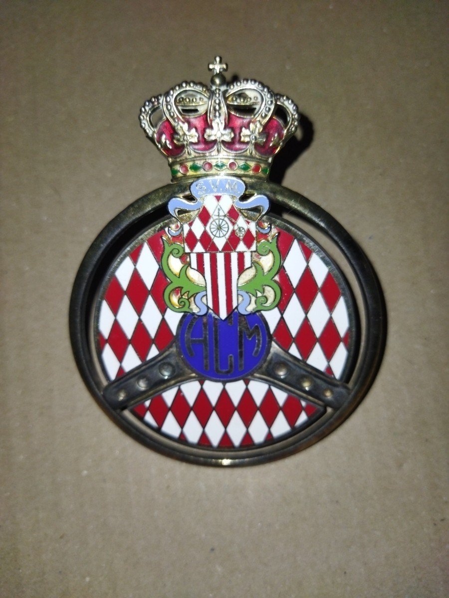 Drago Badge Old Collection "automobile Club Monaco"-photo-3