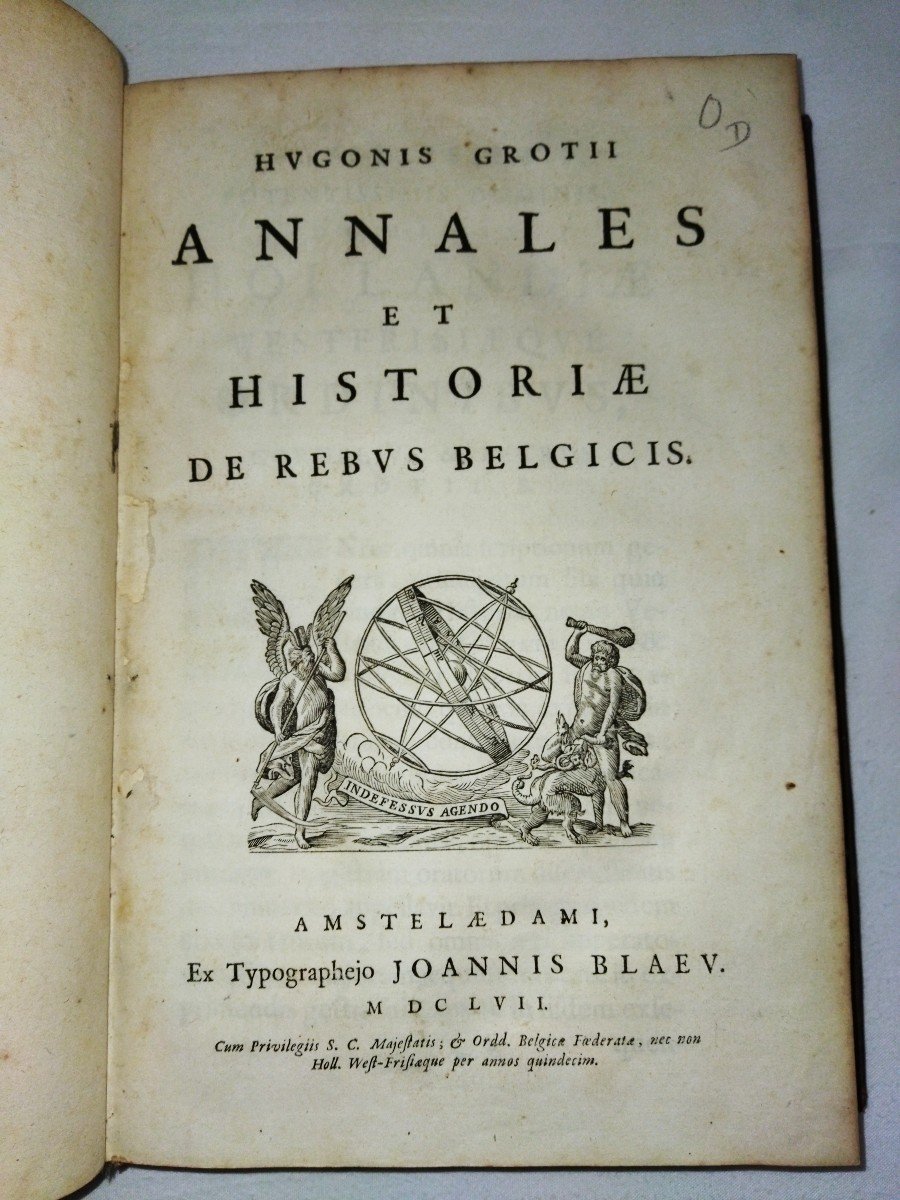 Annals And History Of Belgian Affairs By Hugo Grotius Amsterdam 1657-photo-2