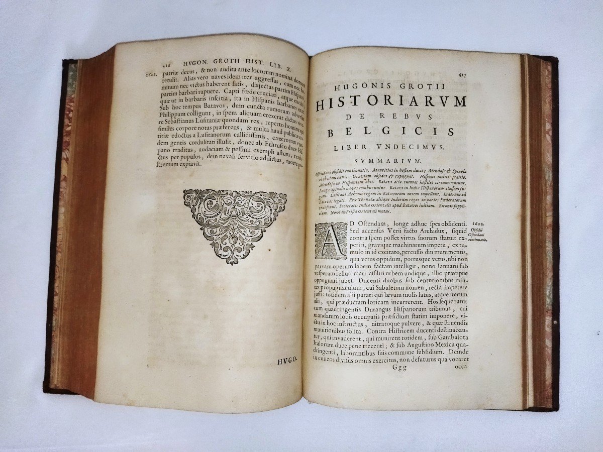 Annals And History Of Belgian Affairs By Hugo Grotius Amsterdam 1657-photo-8